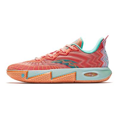 KAI 2 Basketball Shoes Men's Low Top Green Orange 112531111S-6