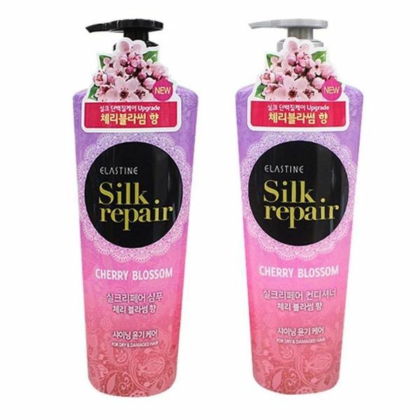 ELASTINE Shampoo Rinse 550ml Cherry Blossom Hair Care (W7AA81E) Type: Conditioner