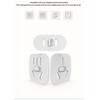 10Pcs Plug Guard, Us Standard Lock Socket Plugs Protector, Safety Anti Electric Baby Child Socket Plastic Security Locks