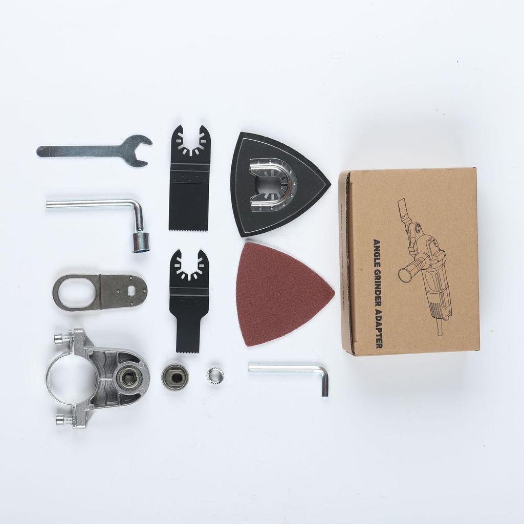 Angle Grinder to Multitool Adapter: Electric Edge Trimmer for Woodworking