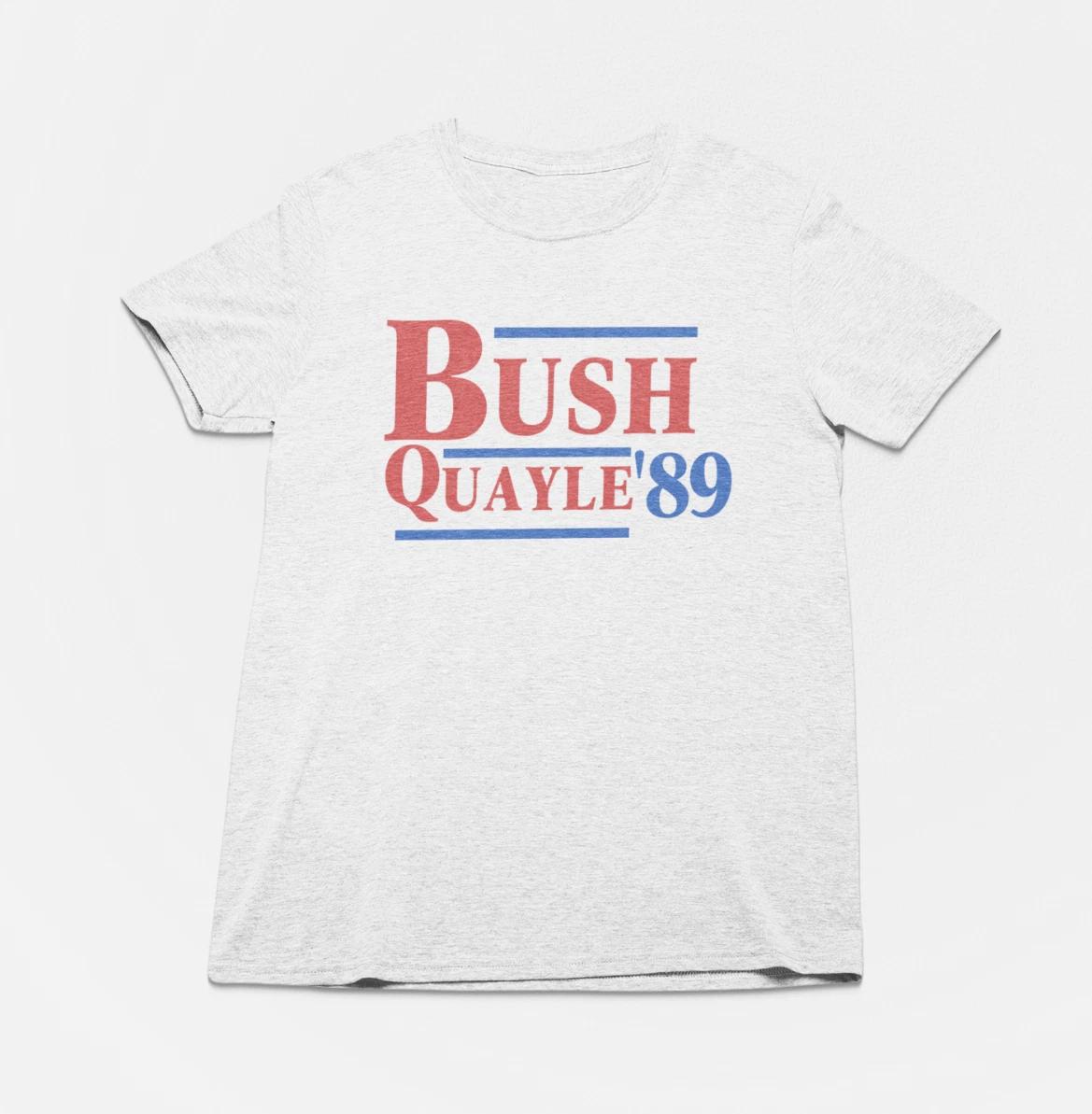 

George H.W. Bush & Dan Quayle Tshirt, (1989-1993) , Political, Campaign L