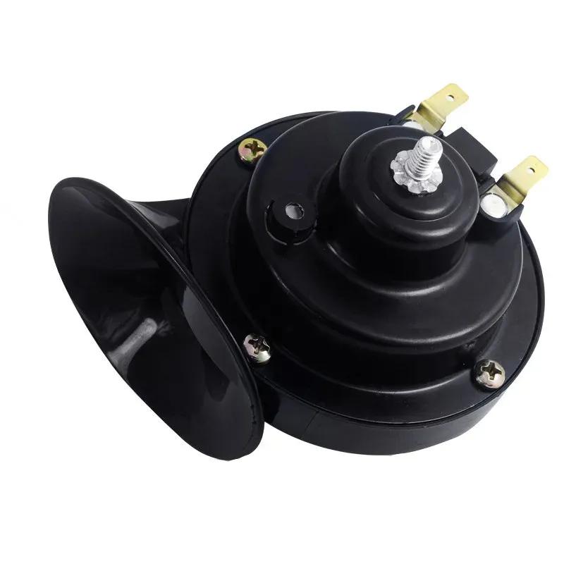 12V48V Super Loud Motorcycle Waterproof Snail Horn Sound Monophonic Scooters Motorcycle Accessorie Electric Moped Horn Universal