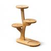 1pc Stable Bamboo Plant Stand Multi-Tier Tree-Shaped Succulent Display Rack Desktop Decor Flower Pot Holder Home Office