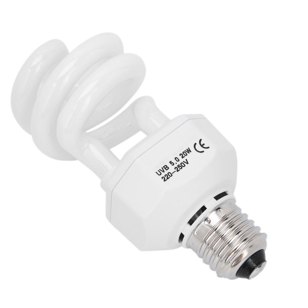 Reptile UVB Energy Saving Lamp Tortoise Lizard Calcium Supplement Plant Ultraviolet Light5.0 20W