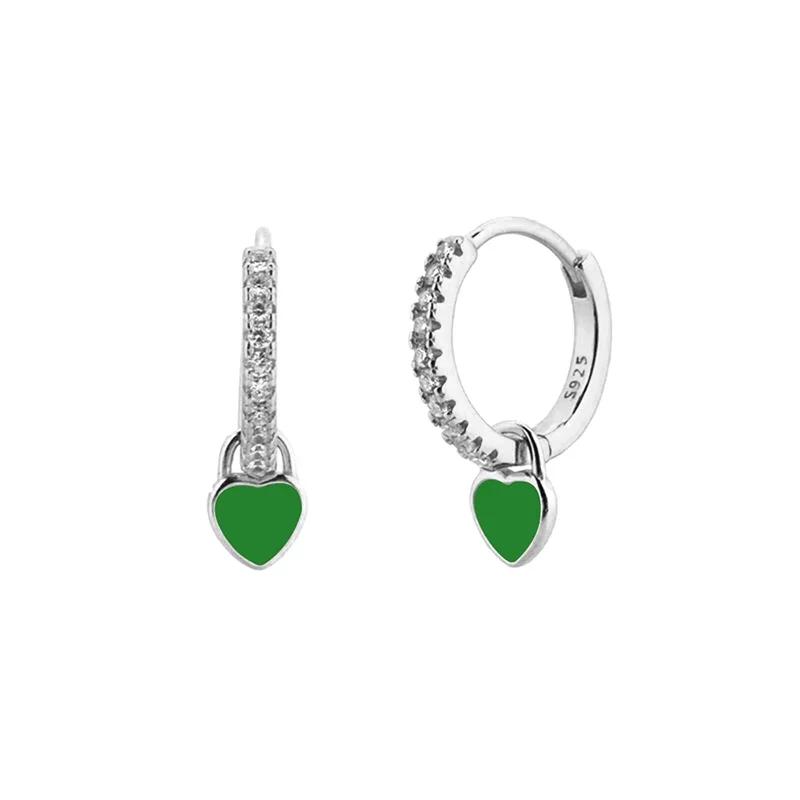 CRMYA Copper Gold Plated Earring Set For Women Color CZ Zircon Piercing Clip Hoop Dangle Earrings For Women Jewelry Wholesale