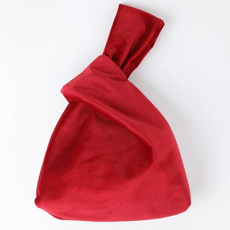 Vrouwen Handtas Totes Zijde Satijn Vintage Fluwelen Handtas All Match Tote Luxe Tassen All Match 2024 Reistassen Tote Bag Suède Portemonnee