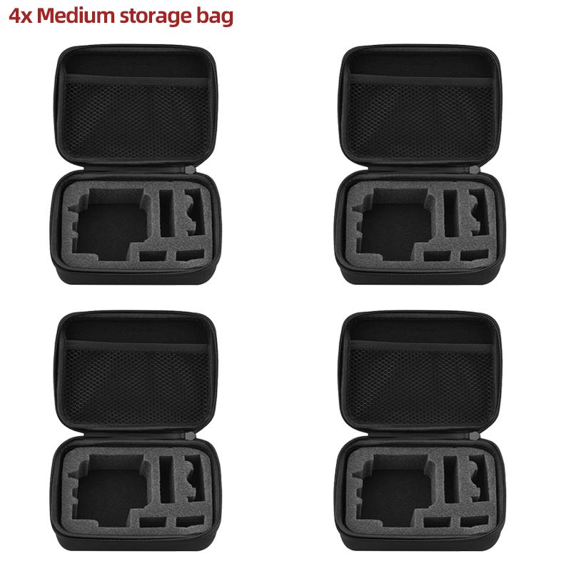 Storage Bag Travel Portable Carrying Case For GoPro Hero 13 12 11 10 9 SJCAM Insta360 AKASO DJI Osmo Action Camera Accessories