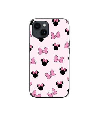 Phone Case - Maniacase - Iphone 13 - Soft - Silicone - Minnie, Pink Bow