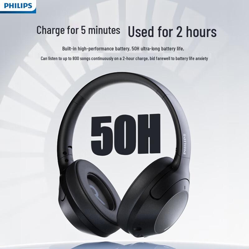 Philips TAH2020 Wireless Over-Ear Bluetooth Headphones