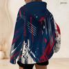 Women Plus Size Zip Up Hoodie Long Sleeve Loose Soft Casual Hooded Sweatshirt