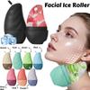 Silicone Facial Ice Roller Mold Reusable Ice Cube Tray for Improved Skincare & Facial Massage Lifting Contour Brush Beauty Tool