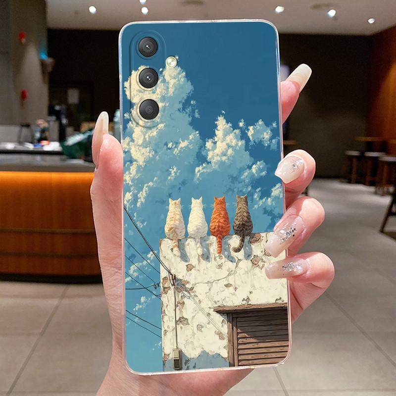 Casing For Samsung Galaxy A24 4G Phone Case Luxury Dragon Cute Cool Boys Girls 2025 New Design Clear Soft Protective Shell Cover