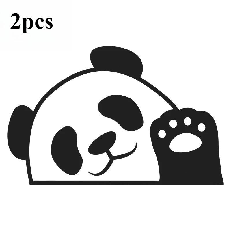 Cute Panda Creative Decal Car Body Stickers Occlusion Automotive Decorative Car Stickers Accessories Car Accessories