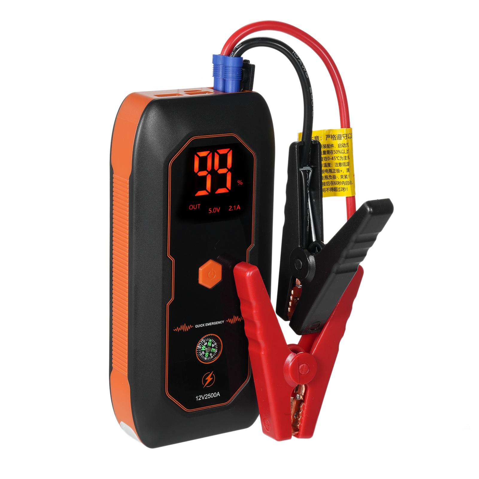 

Автомобильный аварийный пусковой источник питания DN18, автомобильный стартер, пиковый ток 600А, 8000 мАч разноцветный