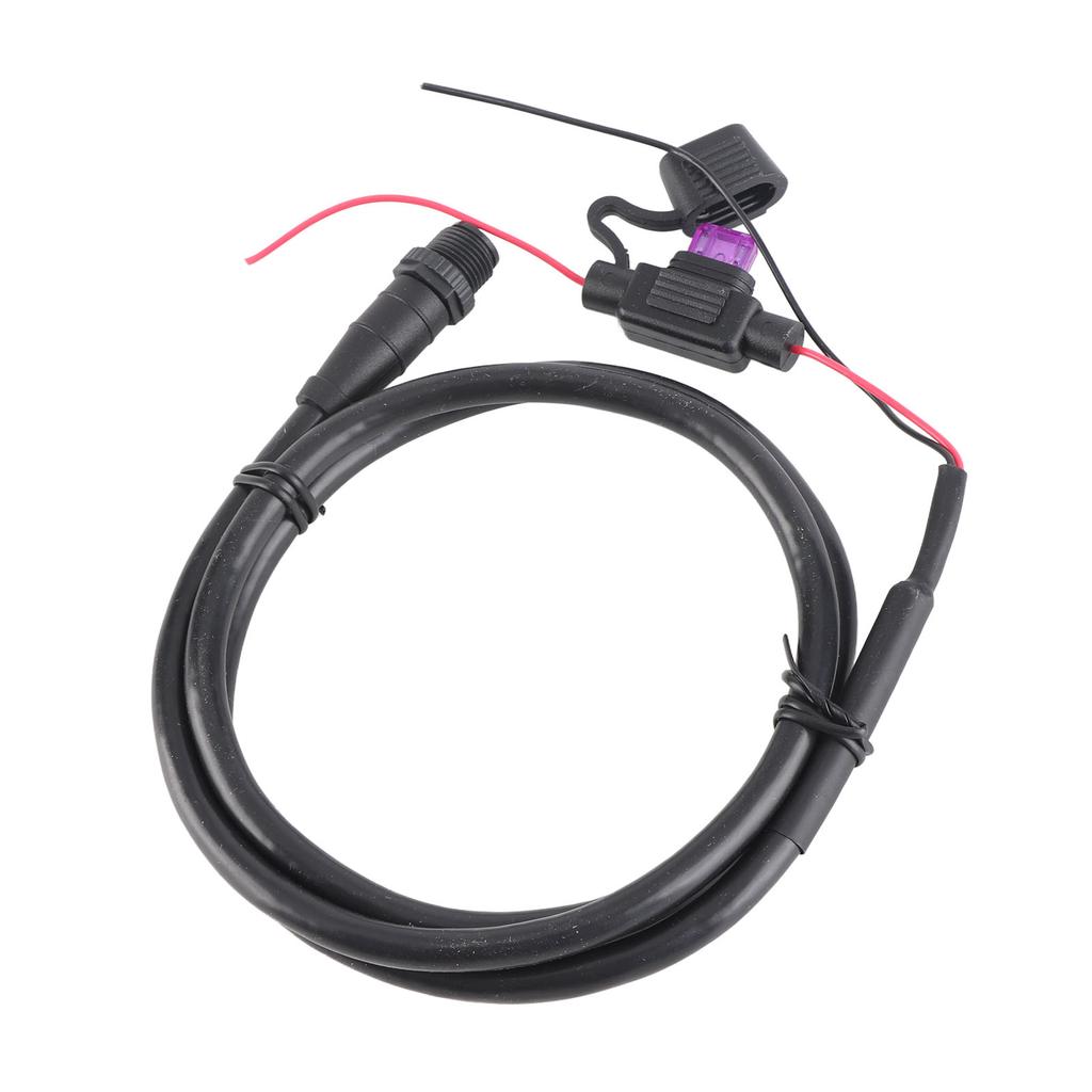 For NMEA 2000 N2K Male Power Cable with Fuse 5 Pin 1m 39.4in Long for Networks