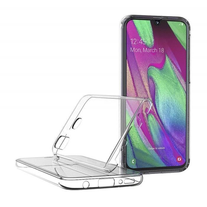 Case - Phonillico® - Samsung Galaxy A40 - Soft Silicone - Ultra Slim - Transparent