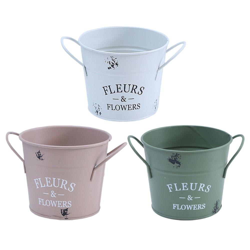 Wedding Party Metal Pitcher Jug Flower Vase Flowers Bucket Flowers Pots Garden Decor