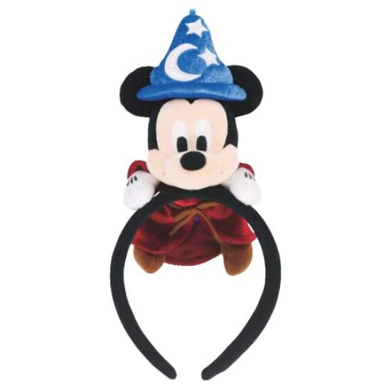 Mickey Mouse Headband with Plush Toy Fantasia Merchandise Souvenir [Park Exclusive]