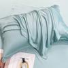 Pure Natural Tencel 48cm*74cm Pillowcase Solid Color Pillow Case Cover designed for Bedroom Practical Household Product