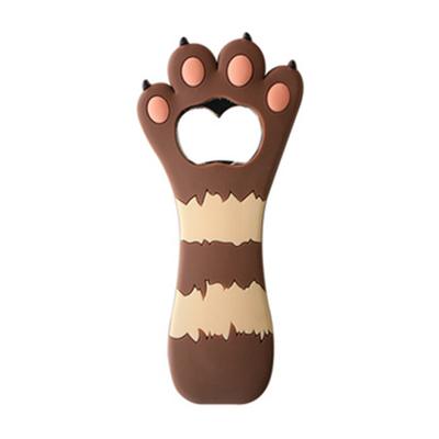 Portable Cat Paw Shaped Bottle Opener Glass Beer Bottle Opener Kitchen