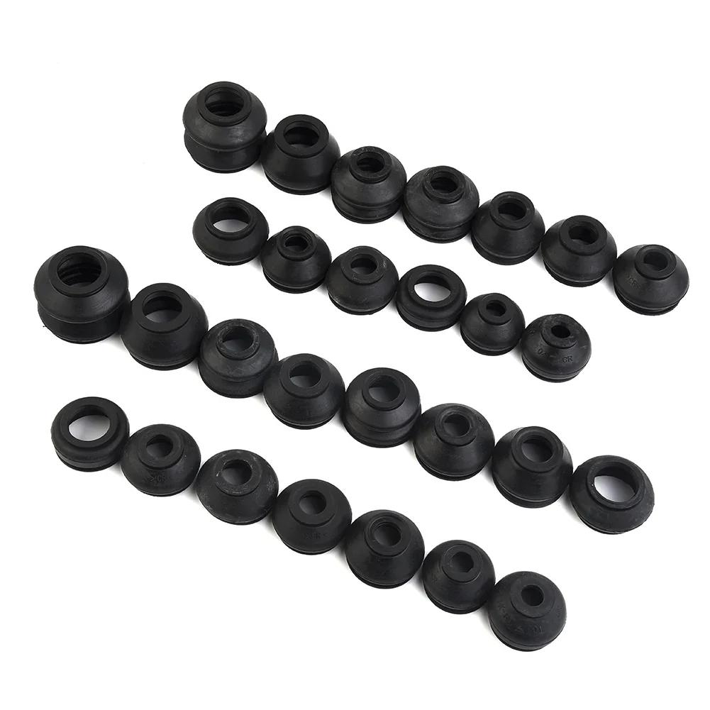 28 ks Odpružení botky s kulovým kloubem Prachový kryt řízení Kryt vodicí páky Spojka Gumové kryty protiprachových botek Koncovka táhla