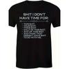 Men's Relaxed Short-Sleeve Funny T-Shirt - Casual Round Neck Menswear Tee, Stret