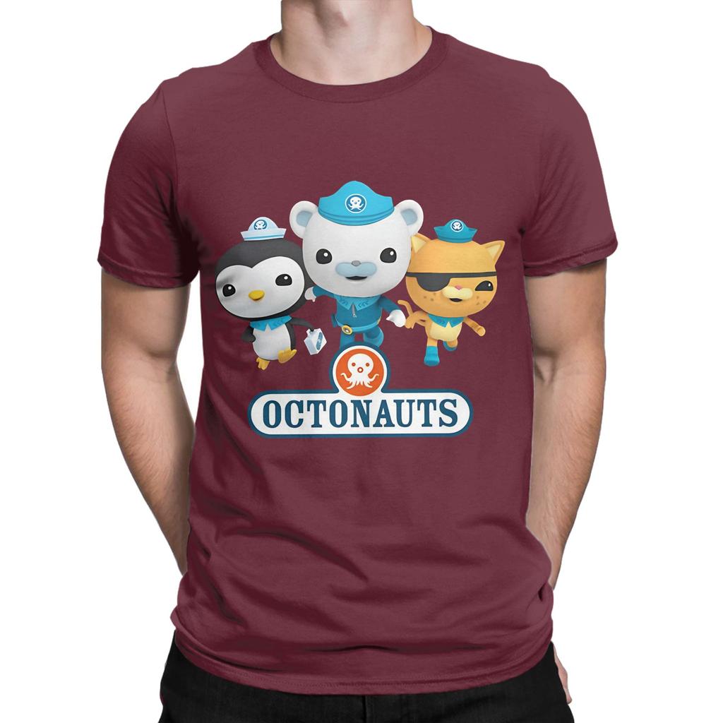 Ooctonauts Logo Poster Funny 100 Cotton TShirt Ooctonauts Tops Tees For Unisex