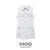 Fashion Style 2024 Summer New Arrival Women's Clothing Stylish Slim Looking All-Matching Jeans Dress Short Skirt 8197092