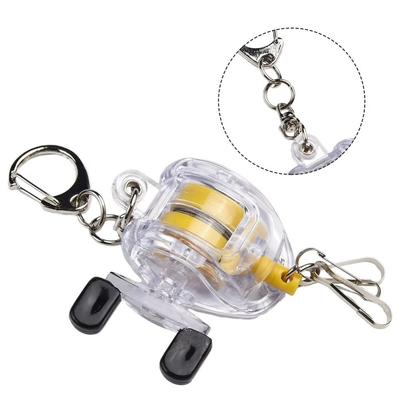 Pull Chain Wire Rope Telescopic Quick Hanging Fly Fishing Key Ring  Tackle Gifts