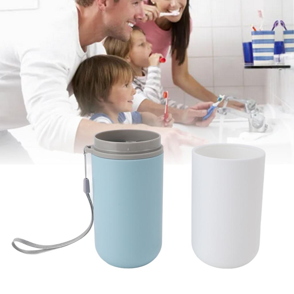 Travel Toothbrush Holder Case Plastic Multifunctional Portable Toothbrush Cup Case