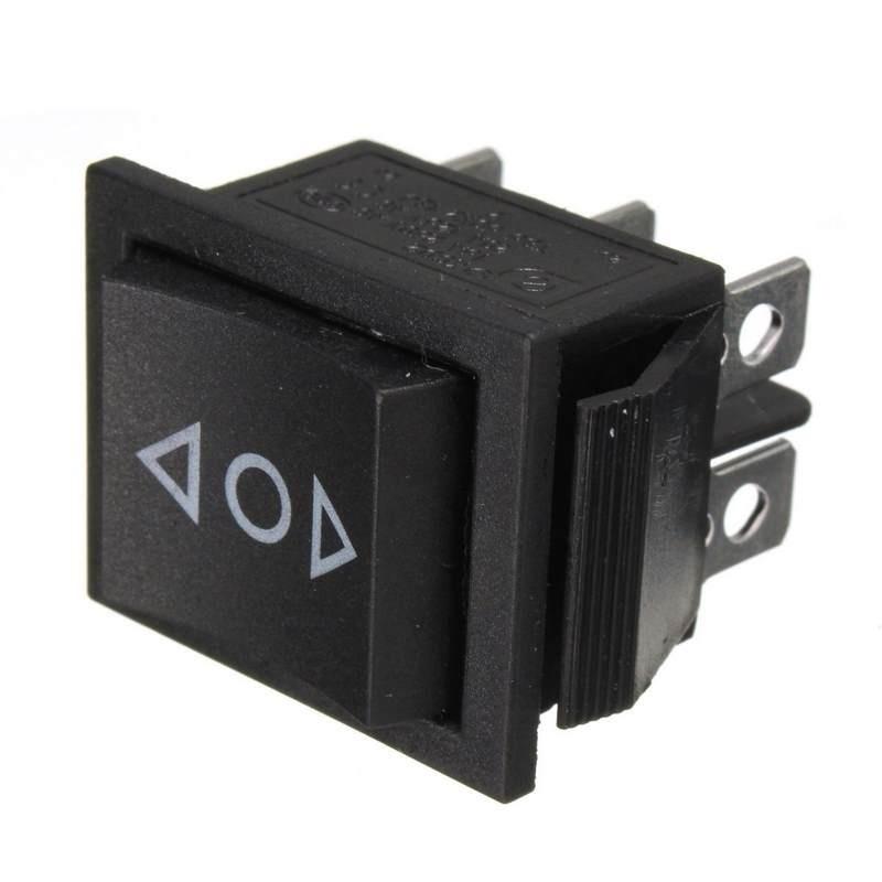 Interruttore a bilanciere momentaneo per alzacristallo elettrico a 6 pin CA 250 V/10 A 125 V/15 A