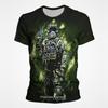 Shooting Game CS GO Pattern 3D Printed T-shirt Men's Summer Short Sleeved Round Neck Top Trendy Harajuku Fashion Streetwear