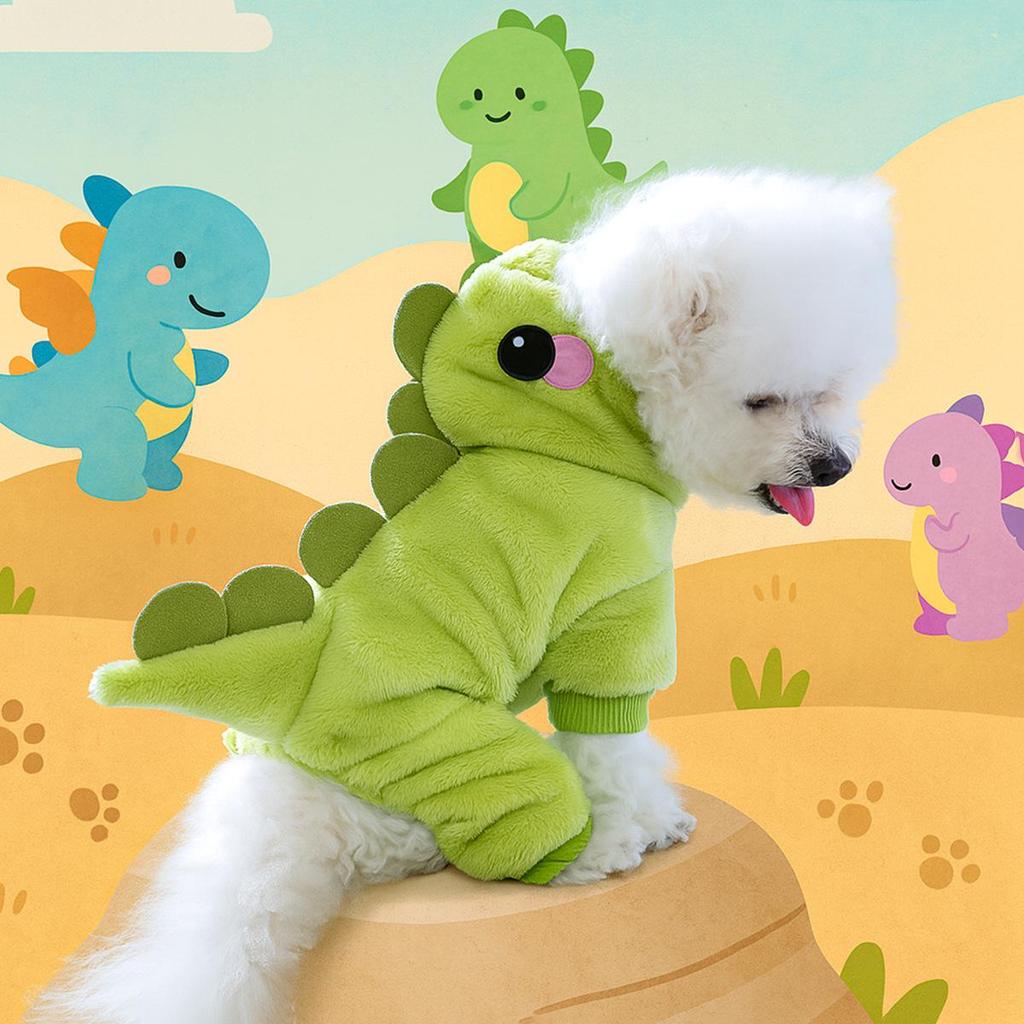 PETCIRCLE Podzimní/Zimní Teplé Oblečení pro Domácí Mazlíčky s Plus Sametem - Cosplay Kolekce pro Psy a Kočky