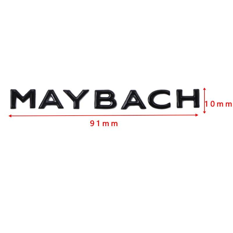 2025 Hot AMG Maybach 4 Matic Emblem Decal Car Sticker Accessories For Mercedes Benz Brabus Smart W204 GLC CLA W205 W203 W206 W10