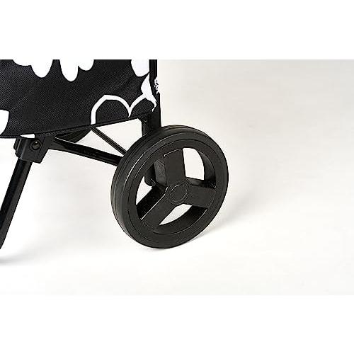 Rep Cocoro Shopping Carry Cart, Standard Type, 40L, Solid Black, 545515