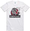 Grandad T Shirt Funny Print Dinosaur Regular Fit 100% Cotton Tee