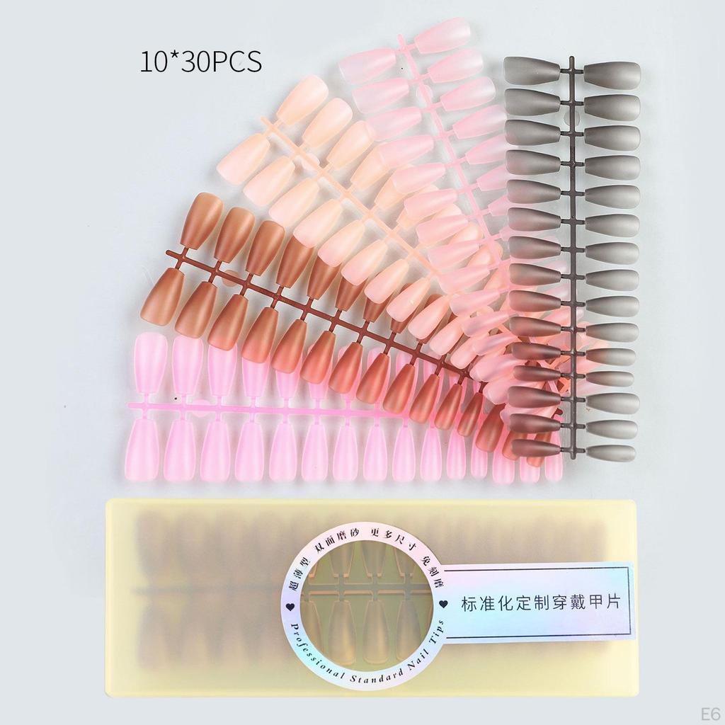 300 Pieces Nails Tip, Full Cover, Elegant, for Nail Extension, Extension Kit False
