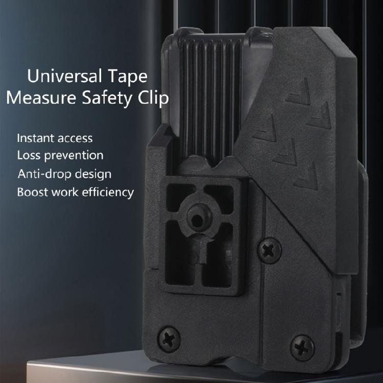 Tape Measure Quick Detach Clip ABS Holder Drill Holder Belt Clip For Belt Or Bag Measuring Tape Holder