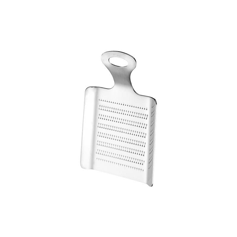 Household Spoon-Shaped Stainless Steel Ginger Grinder Manual Ginger Juice Garlic Paste Ginger Mincer Garlic Ginger Grinder 2-Pack Square (2 pieces)