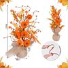 Autumn Harvest Maple Leaf Pumpkin Tree Decoration