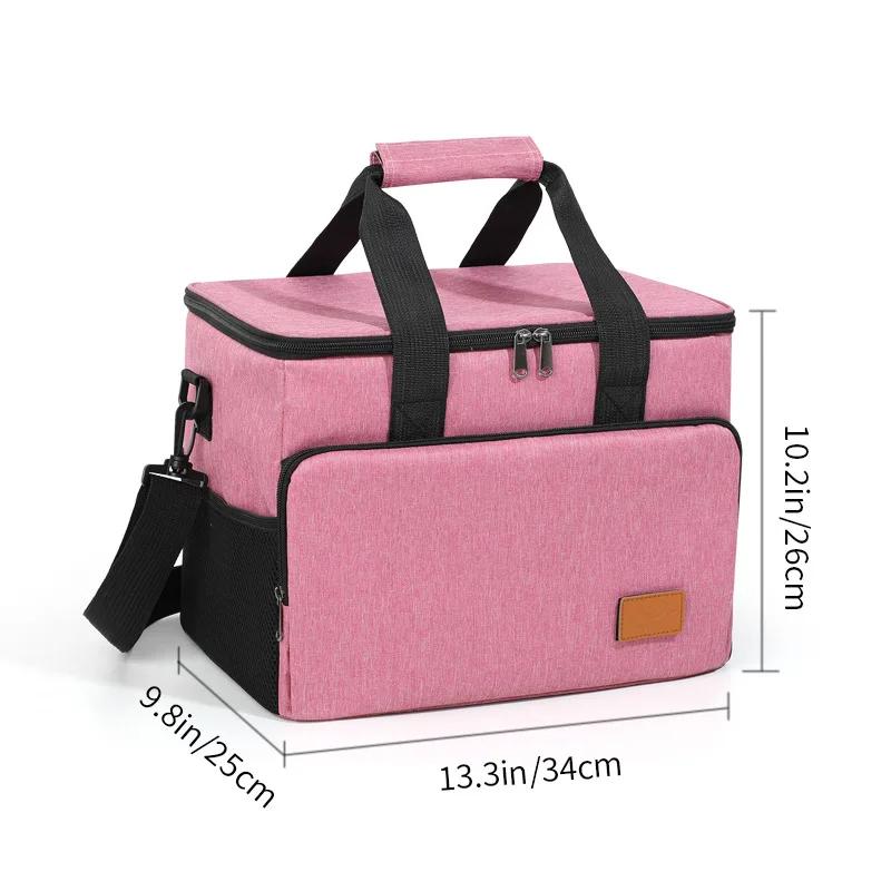 Portable Large Insulated Lunch Bag Waterproof Leak-proof Thickened Handheld Shoulder Carry Outdoor Camping Picnic Cooler Bags