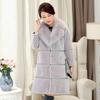 Autumn and Winter New Imitation Fur Coat Women's Medium and Long Imitation Mink Hair Imitation Fox Fur Collar Sheep Shearing Jacket