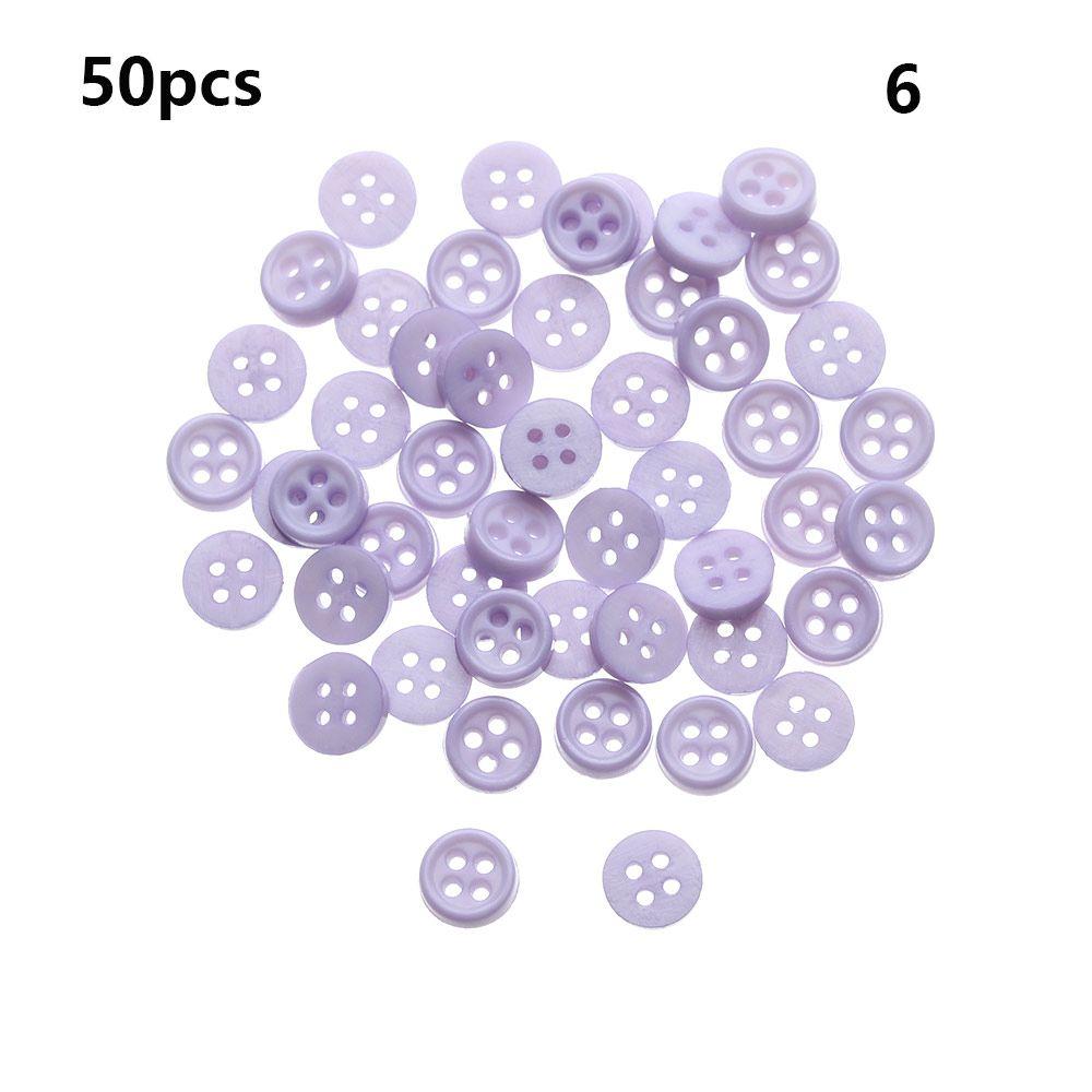 

Dollhoues Miniature DIY Doll Clothes Clothing Sewing Buckle Mini Buttons Plastic Buckles 6