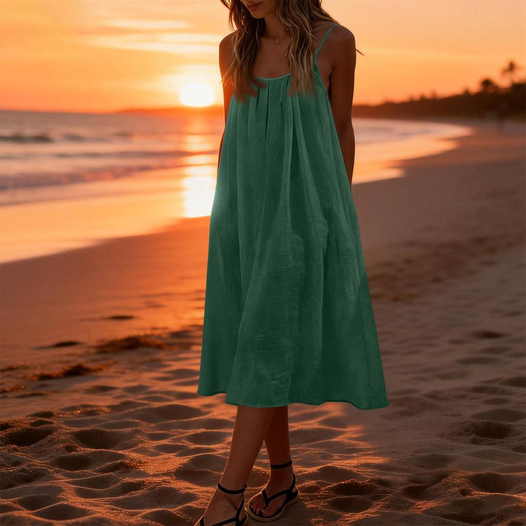 Women's Backless Strapless Dresses, Backless Loungewear Dress, Sleeveless, House Dress, Long Dress With Back Bow