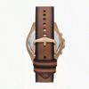 Fossil Garrett Chronograph Medium Brown Eco Leather Men's Watch | FS5867