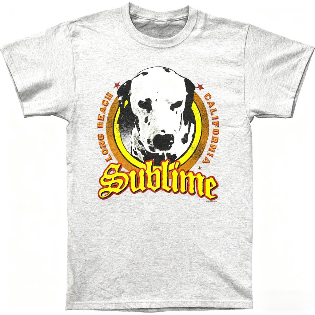 Spotted Dog Current Fashion Print T-shirt Street Trend Y2k Harajuku Style Short Sleeve Round Neck Loose Large Size Black Casual