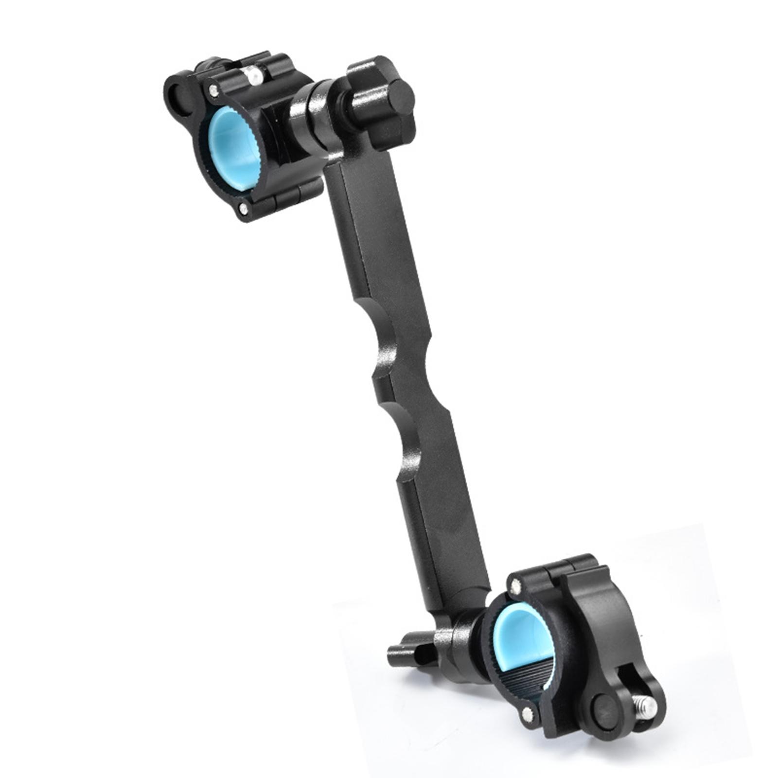 

Алюминиевый сплав кронштейн для зонта для рыболовного кресла, регулируемый кронштейн для рыболовного кресла, зажим для держателя зонта для рыболовного кресла чёрный