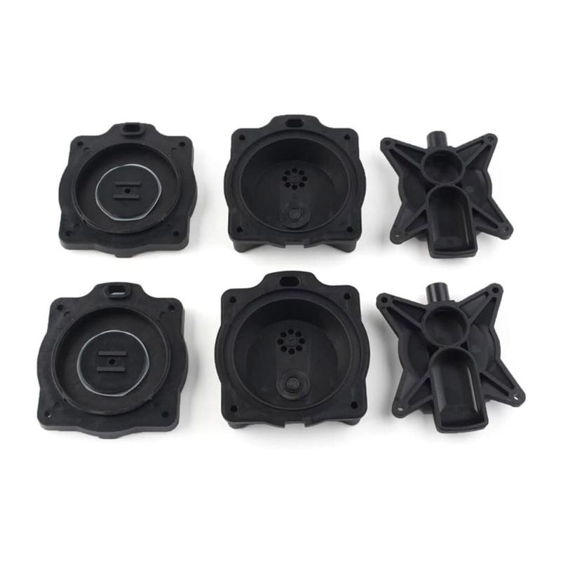 Efficient Air Pumps Repair Set Pump Replacement Component Diaphragm Rebuild Set Plastic Texture for HP100 HP120 Models
