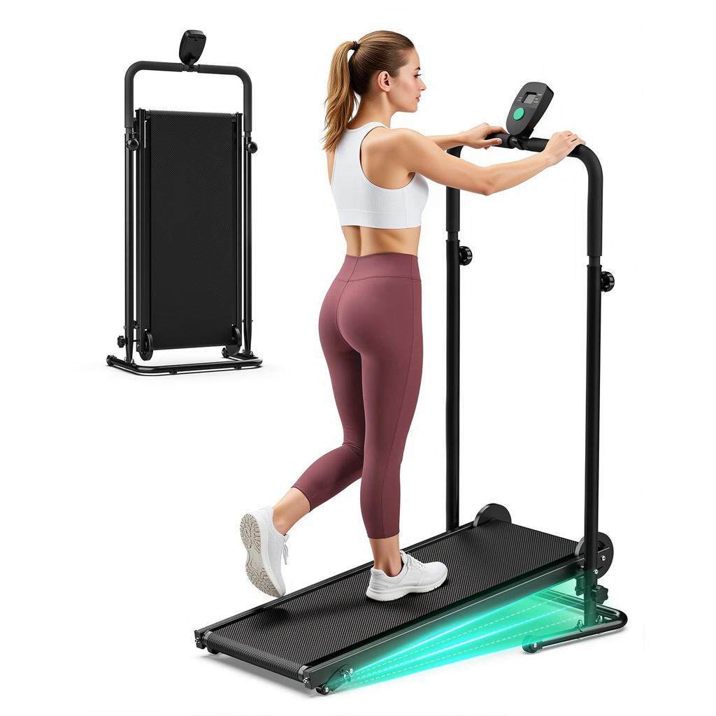 Compact Non-Motorized Walking Pad with Dual Flywheel System EU Stock Dropping Ship From Warehouse