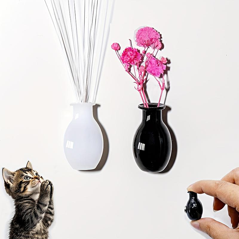 1PC Vase Magnet Mini Fridge Magnetic Vase Home Decoration Glass Refrigerator Sticker 3D 28x17mm